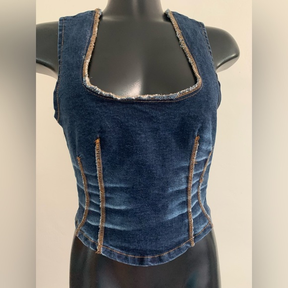 Tops - 90’s Denim Top